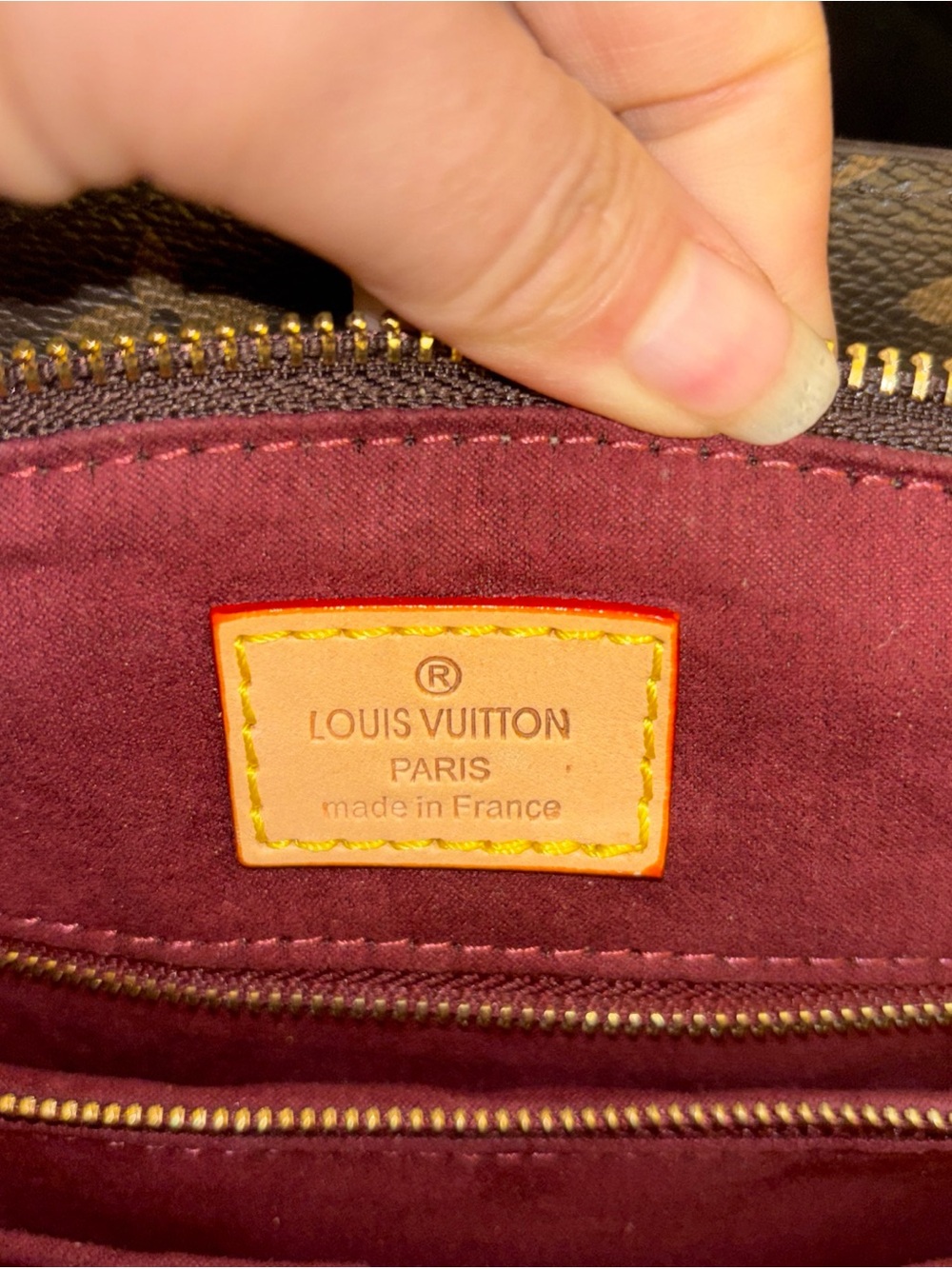 Louis Vuitton Grand Palais handbag,  the Petit Palais model - Picture 7 of 10
